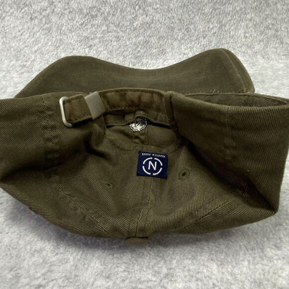Nautica Tan Logo Baseball Cap Dad Hat Strapback Adjustable Cotton Casual Classic - Picture 10 of 10